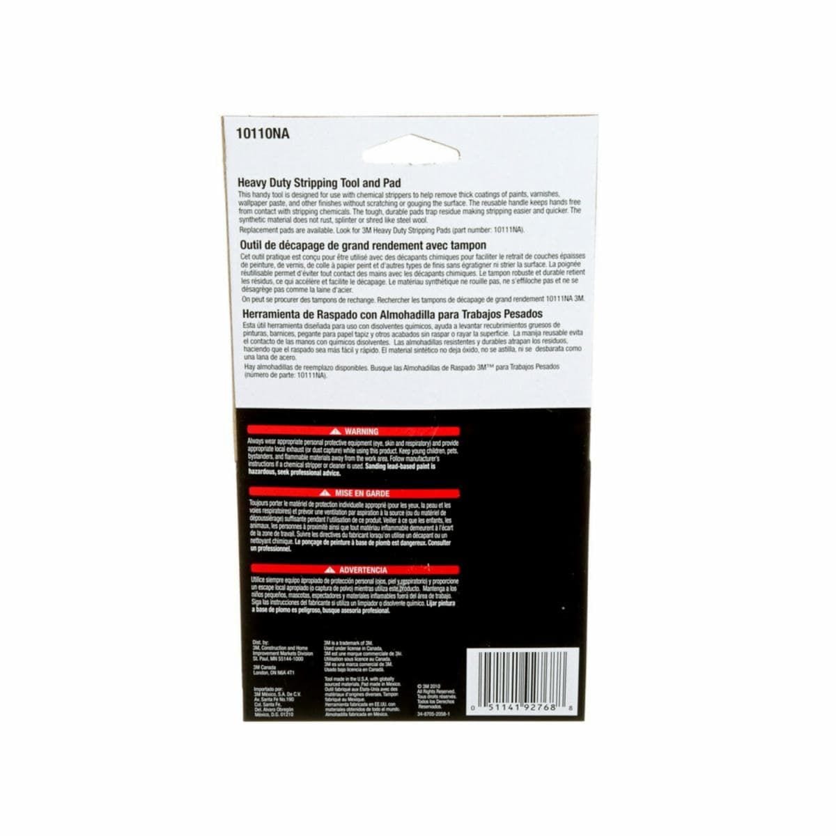3M Heavy Duty Stripping Tool with Handle & Pad N9H7 - product image 4