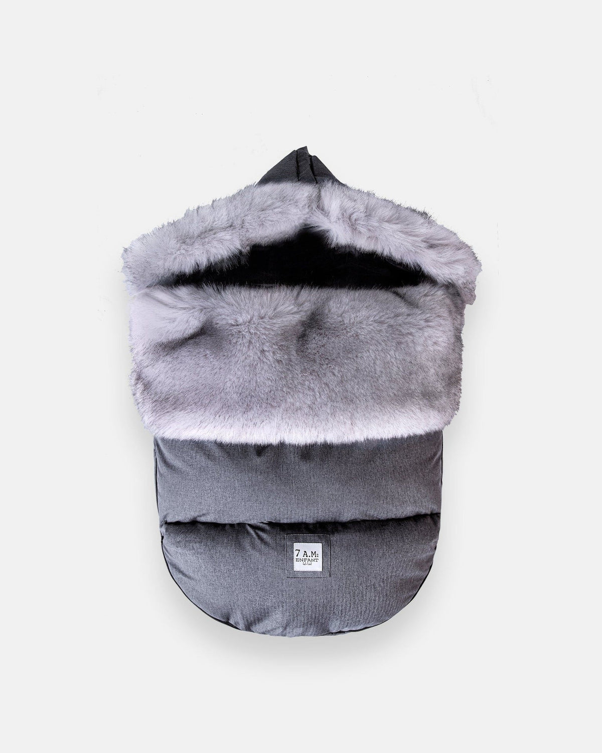 7AM Enfant PlushPod - Tundra Heather Grey Dark Faux, 0-18M R7S0 - product image 1