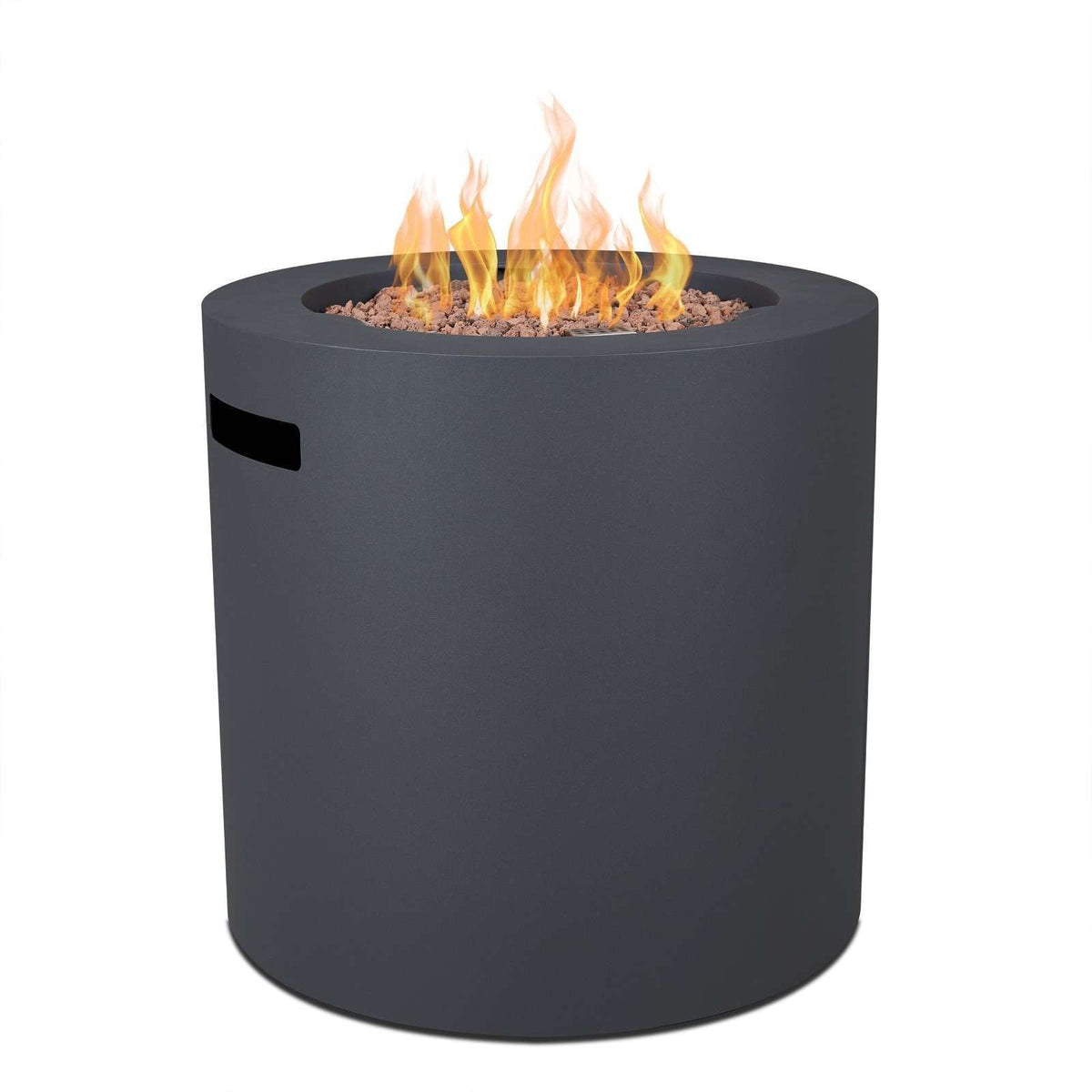 Steel Propane Fire Pit Hidden Tank in Slate, 24-in K6Y6 - product image 6