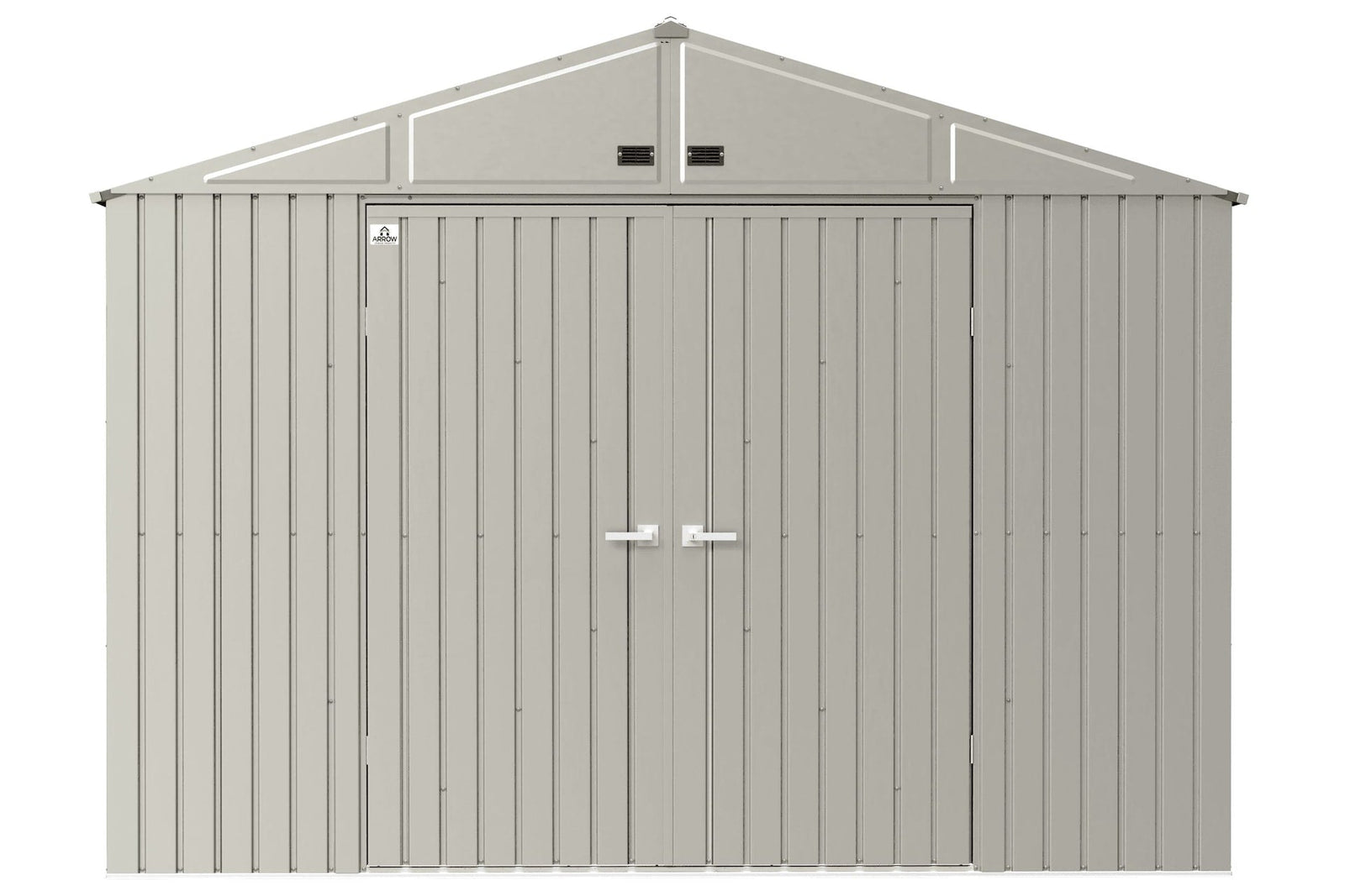Elite 10x14-ft Cool Grey Corrosion-Resistant Steel Shed D9G6 - product image 1