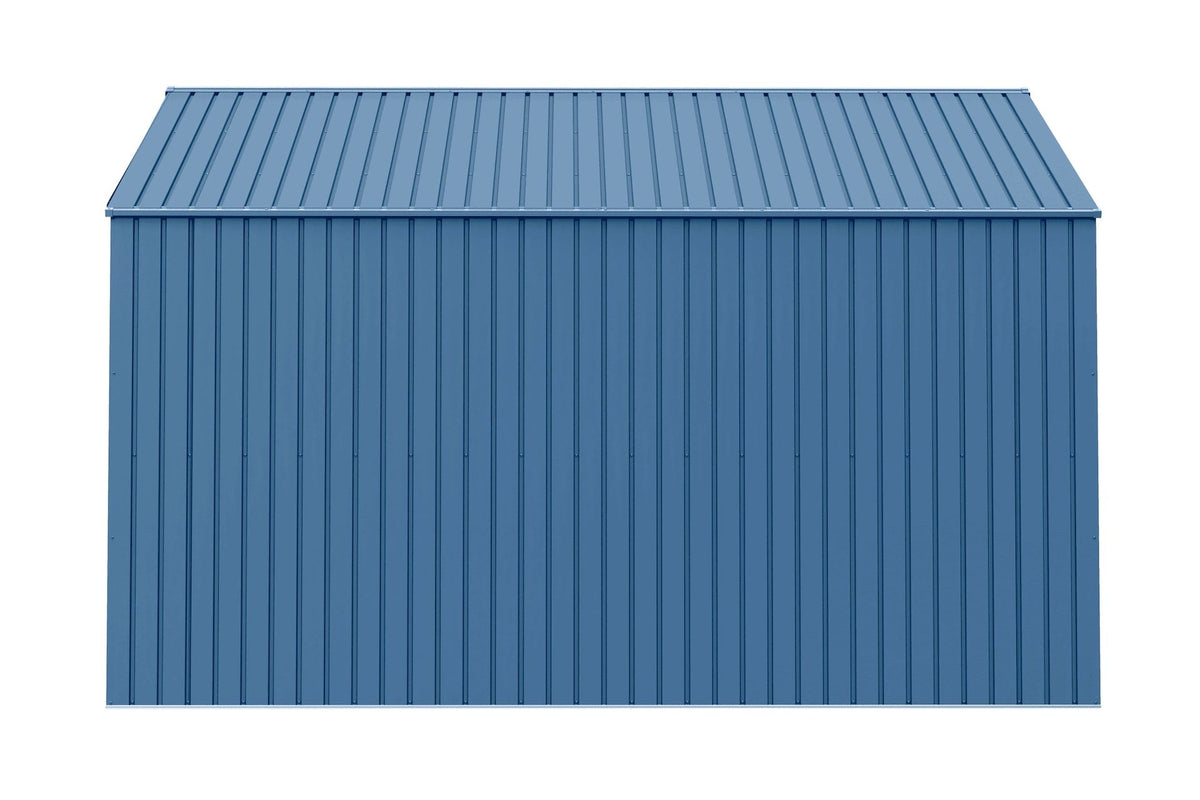 Elite 12x12-ft Blue Grey Corrosion-Resistant Steel Shed W0X6 - product image 4