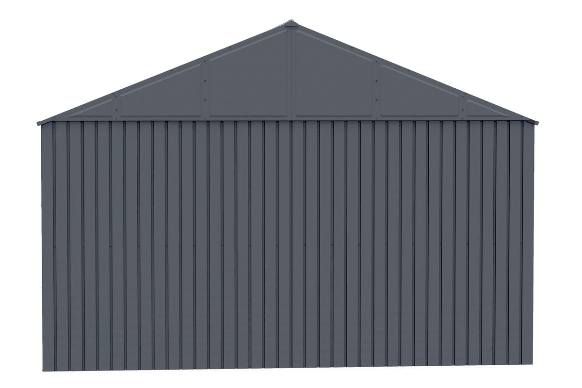 Elite 12x16-ft Anthracite Corrosion-Resistant Steel Storage Shed B4S0 - product image 5