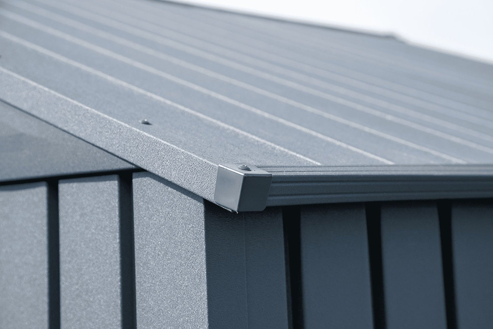 Elite 12x16-ft Anthracite Corrosion-Resistant Steel Storage Shed B4S0 - product image 6