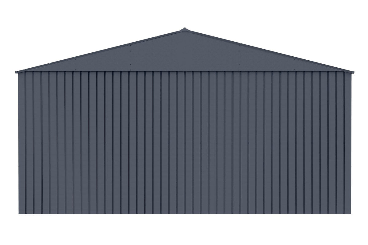 Elite 14x12-ft Anthracite Corrosion-Resistant Steel Shed Z7M3 - product image 7