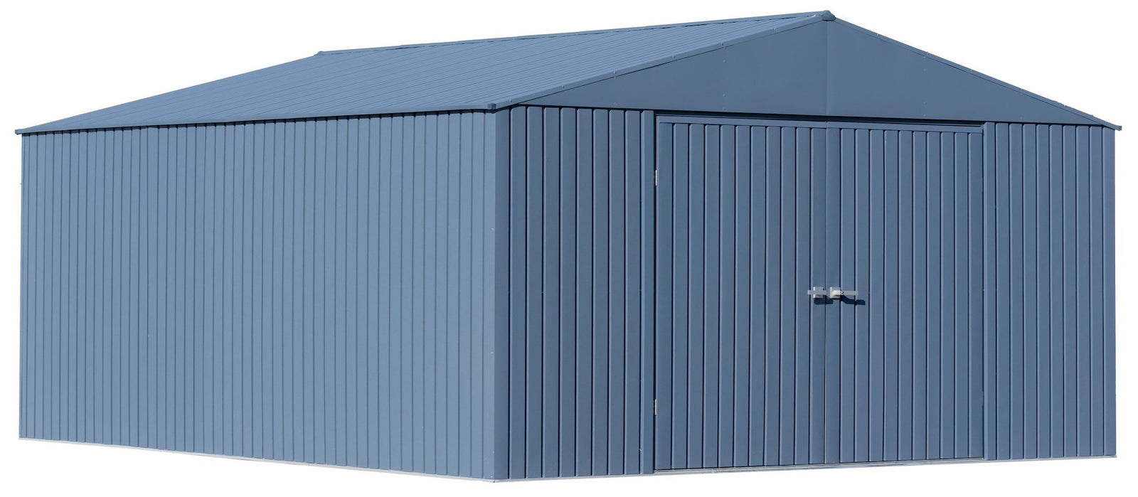 Elite 14x16-ft Blue Grey Corrosion-Resistant Steel Shed F5J1 - product image 4