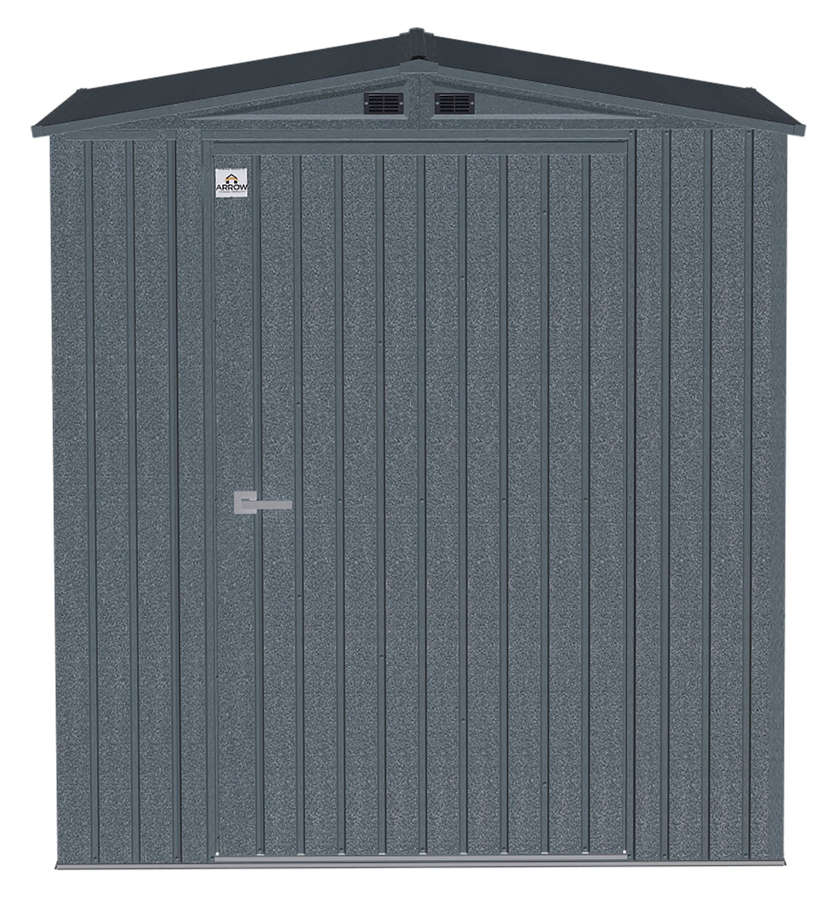 Elite Steel Storage Shed with Pent Roof, Anthracite, 6-ft x 6-ft M5O9 - product image 3