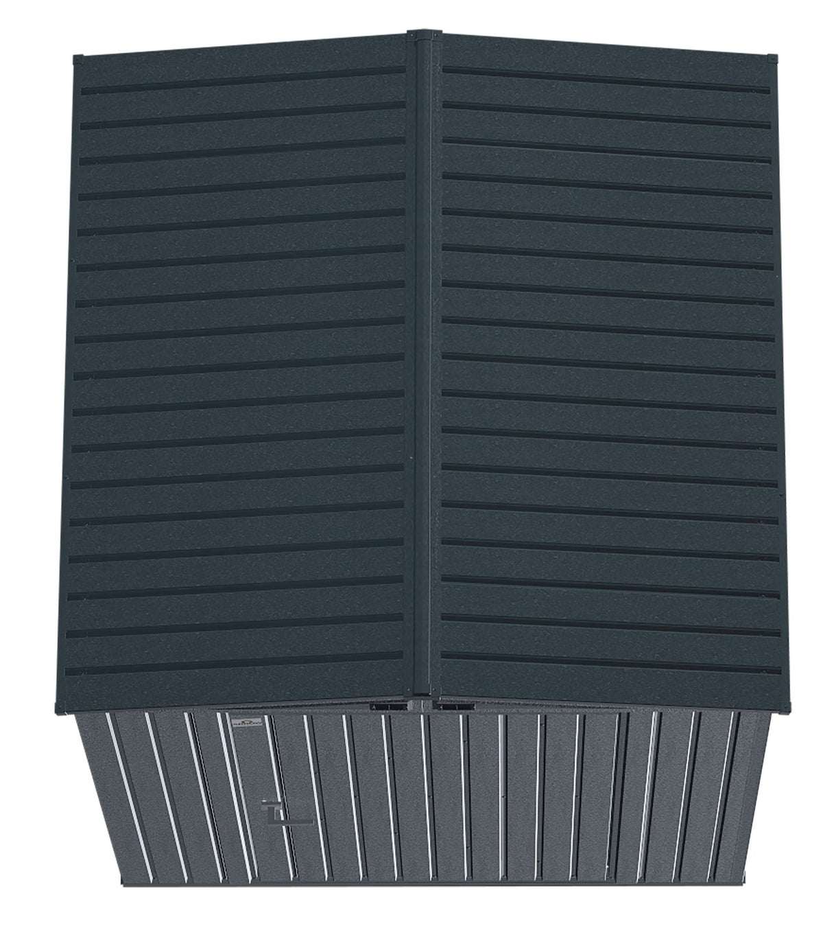 Elite Steel Storage Shed with Pent Roof, Anthracite, 6-ft x 6-ft L6A6 - product image 5
