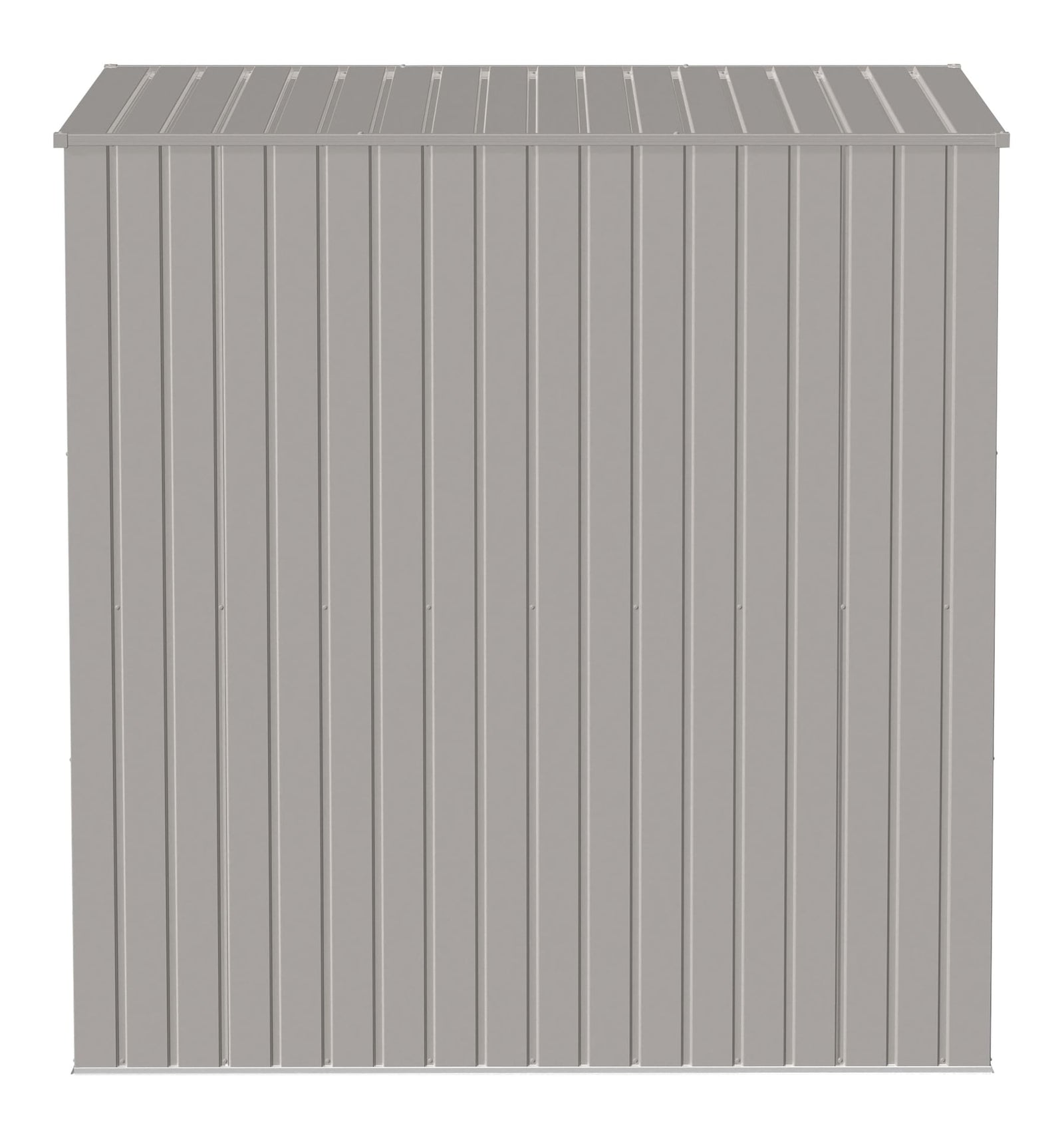 Elite Steel Storage Shed with Pent Roof, Cool Grey, 6-ft x 4-ft C3T6 - product image 6