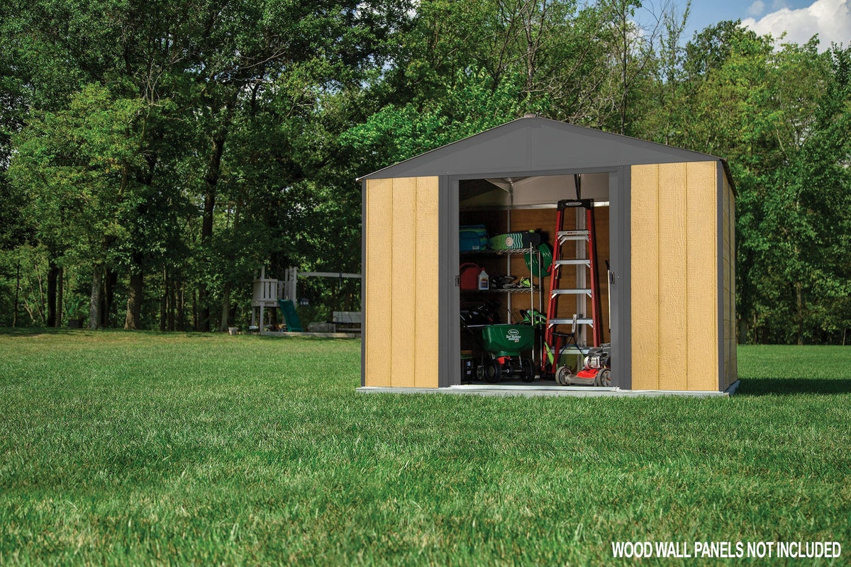 Ironwood Steel Hybrid Shed Kit, Anthracite, 10-ft x 12-ft U1D2 - product image 7
