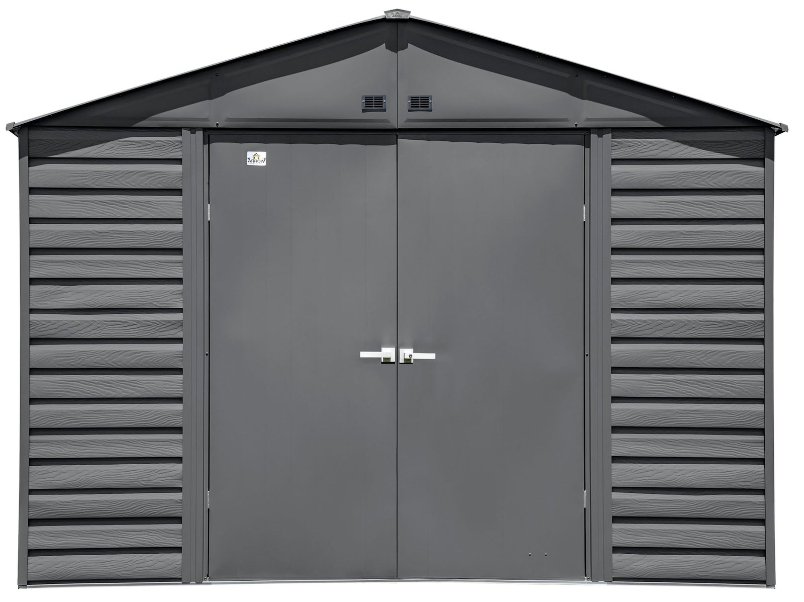 Select Galvanized Steel Storage Shed, Charcoal, 10-ft x 8-ft W9J0 - product image 4