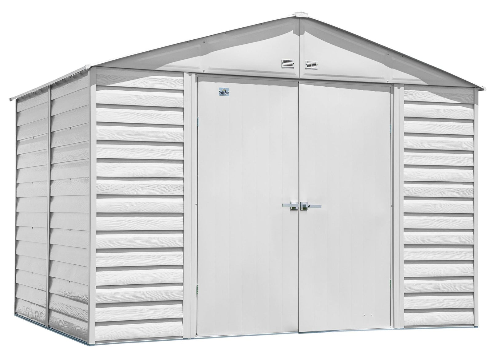 Select Galvanized Steel Storage Shed, Flute Grey, 10-ft x 8-ft K3L4 - product image 2