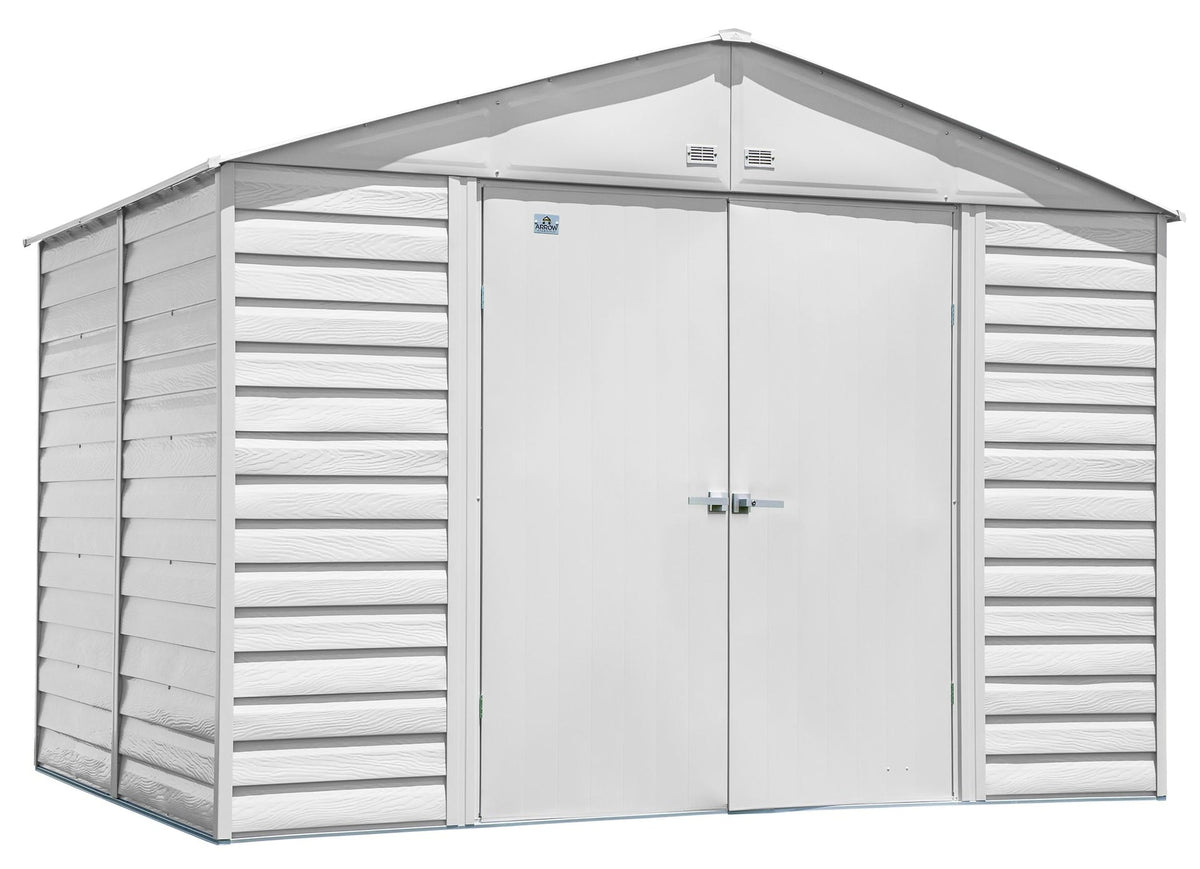 Select Galvanized Steel Storage Shed, Flute Grey, 10-ft x 8-ft K3L4 - product image 5