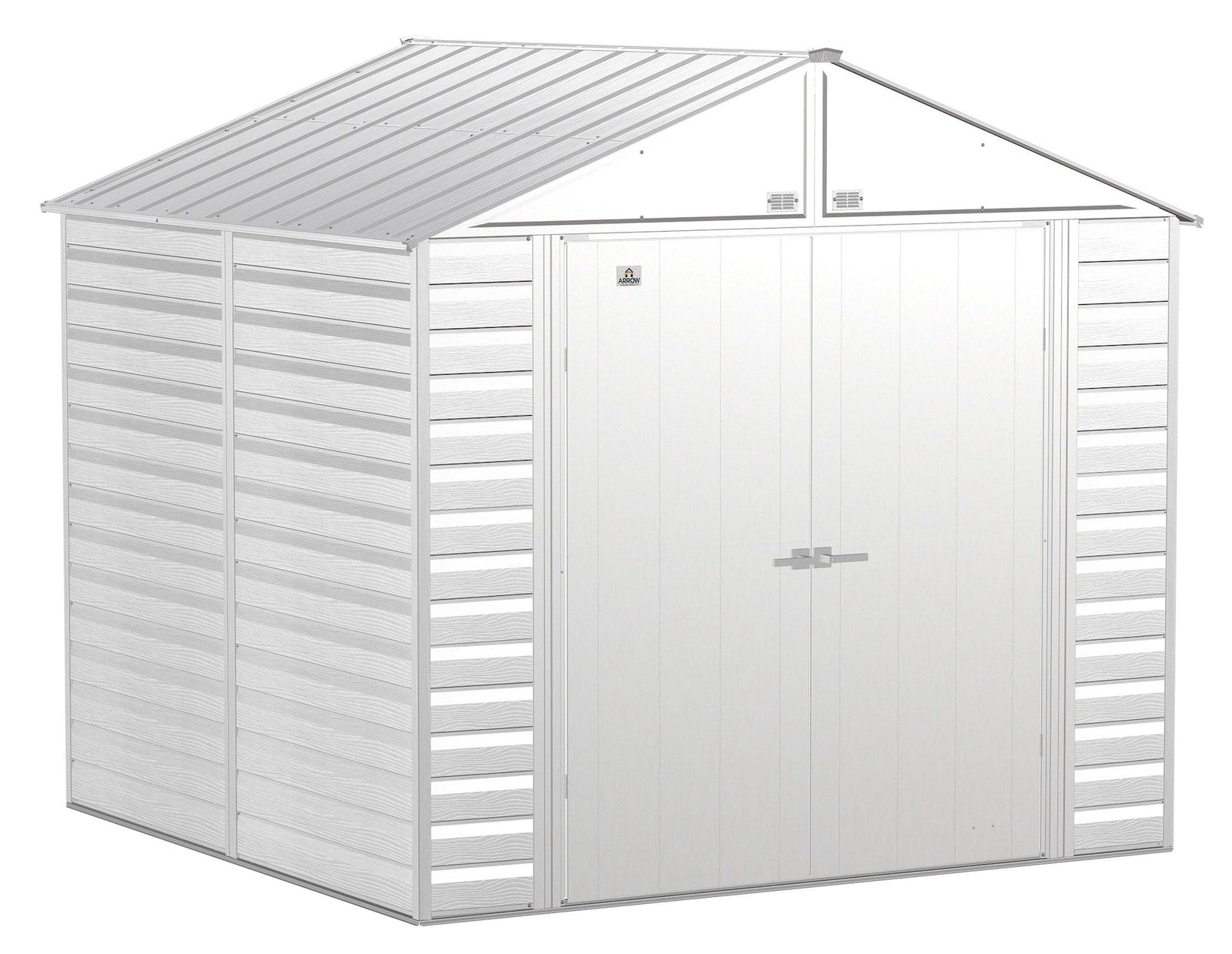 Select Galvanized Steel Storage Shed, Flute Grey, 8-ft x 8-ft B6F2 - product image 3