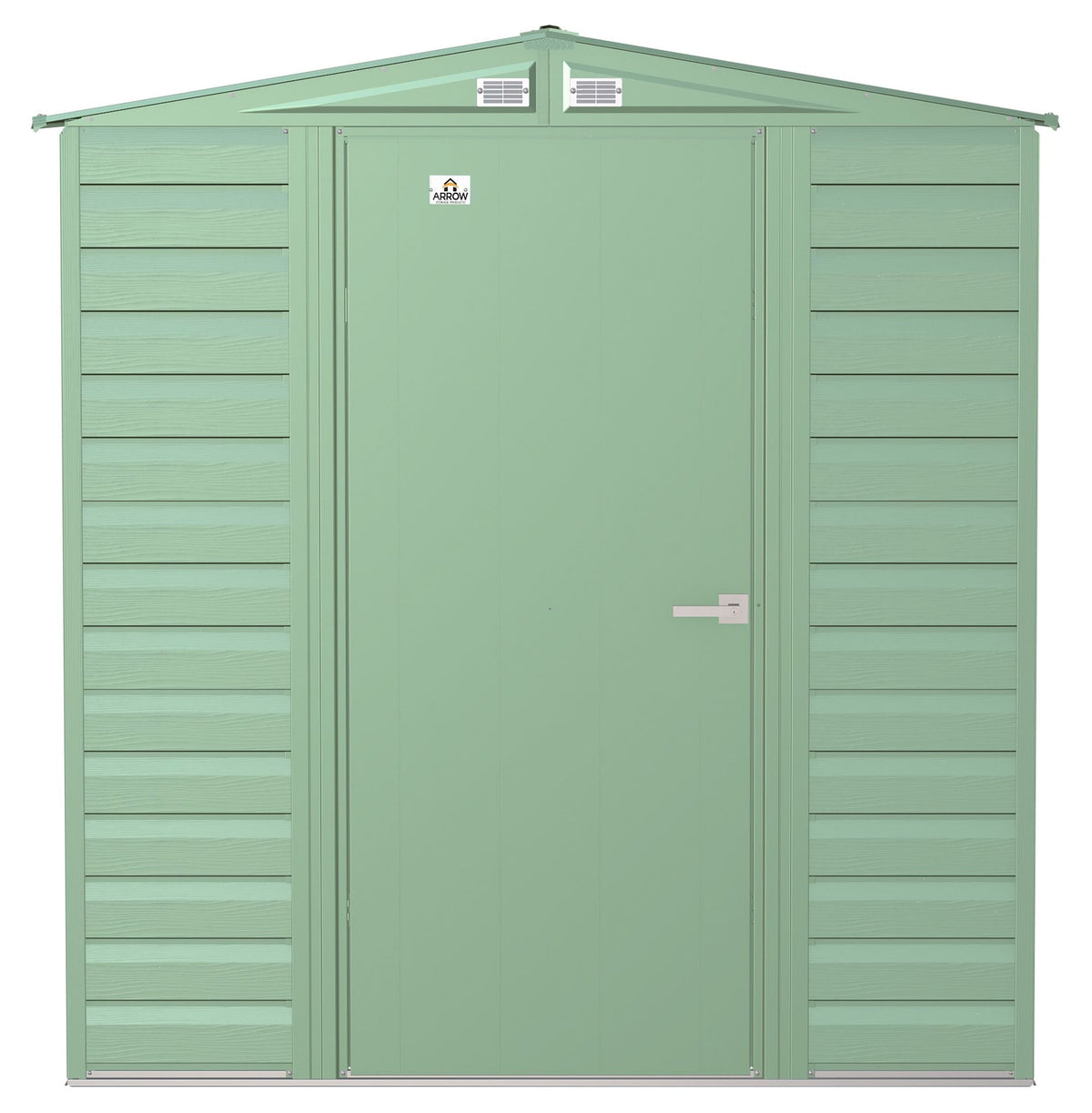 Select Galvanized Steel Storage Shed, Sage Green, 6-ft x 7-ft L9Y6 - product image 2