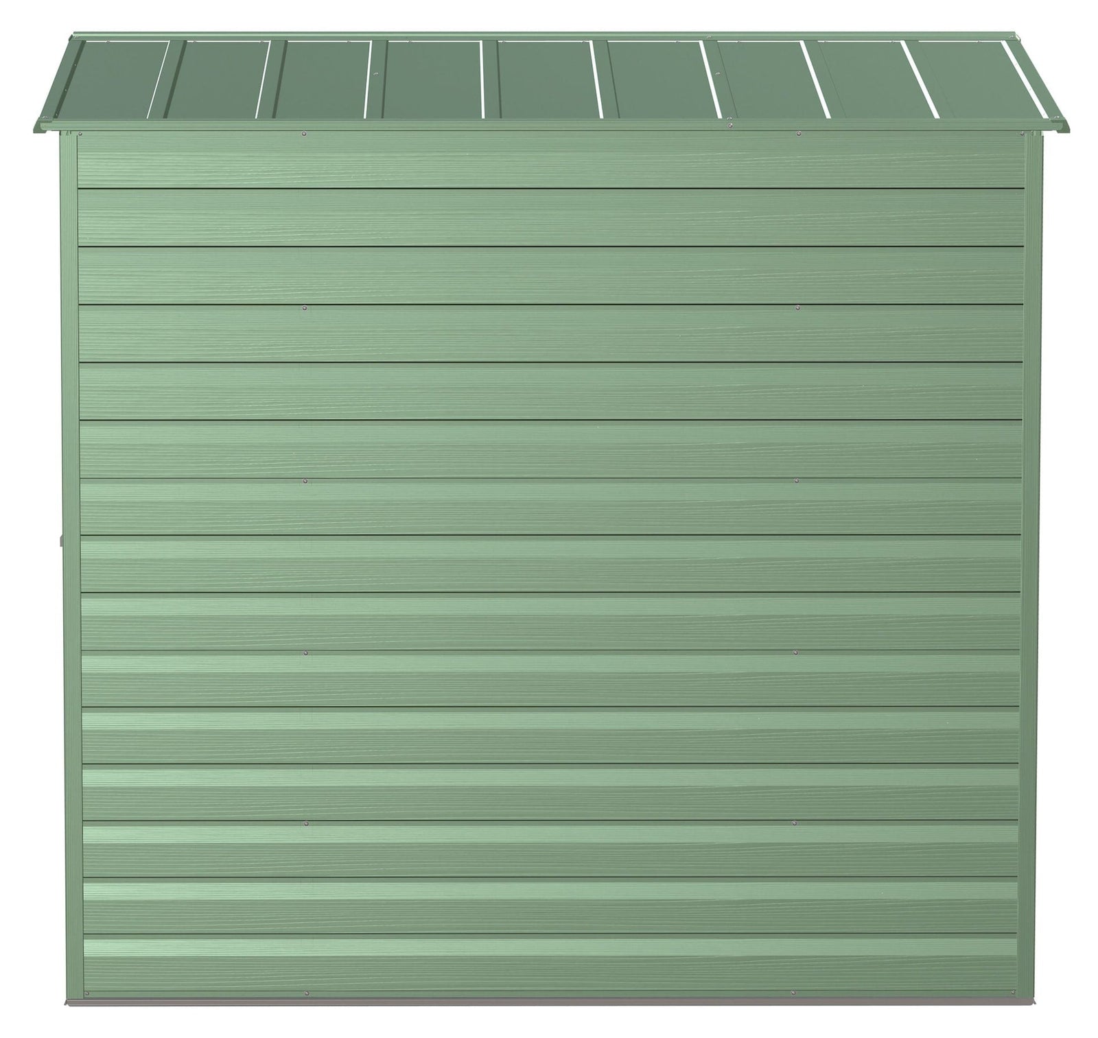Select Galvanized Steel Storage Shed, Sage Green, 6-ft x 7-ft L9Y6 - product image 6