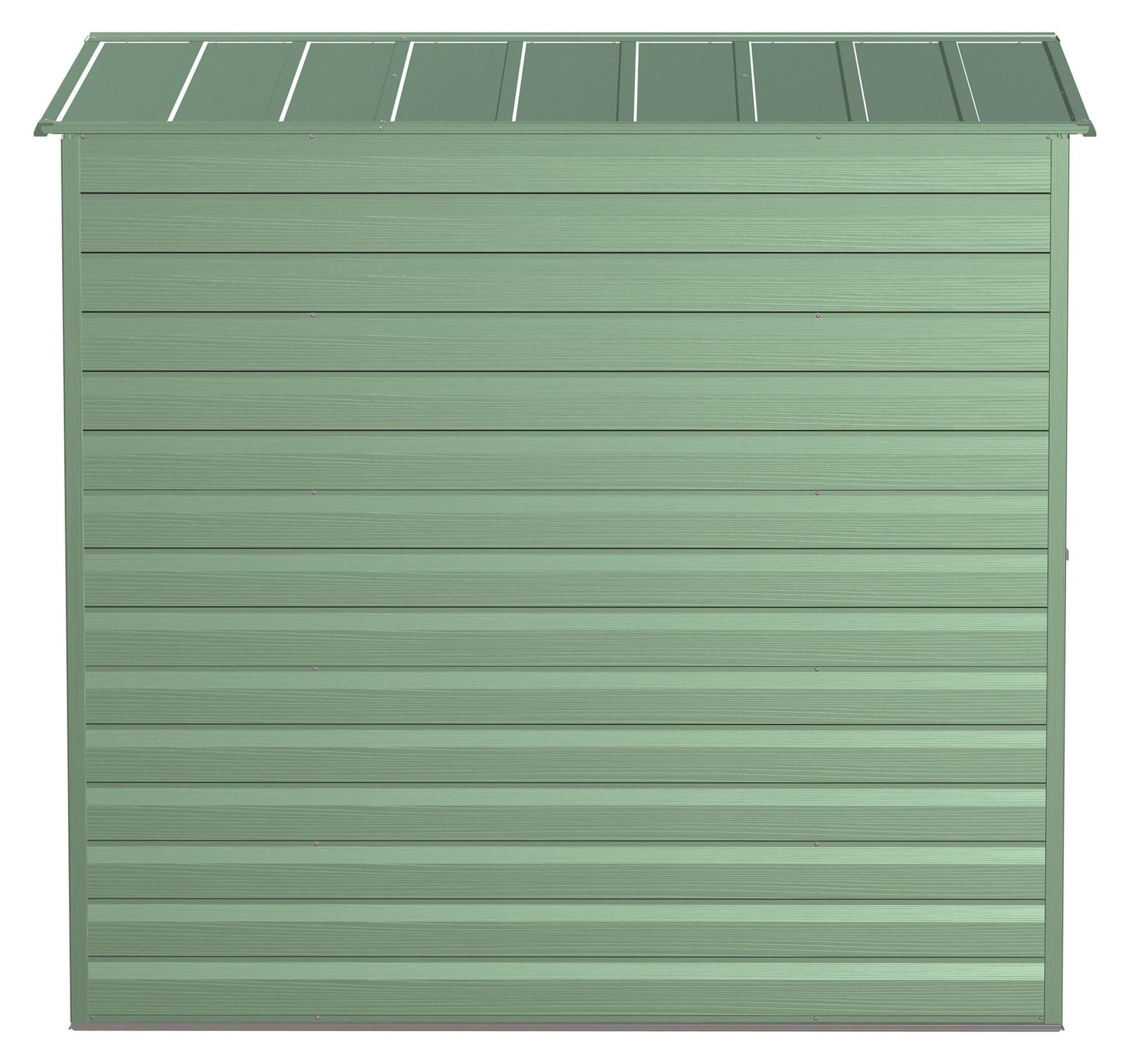Select Galvanized Steel Storage Shed, Sage Green, 6-ft x 7-ft L9Y6 - product image 7