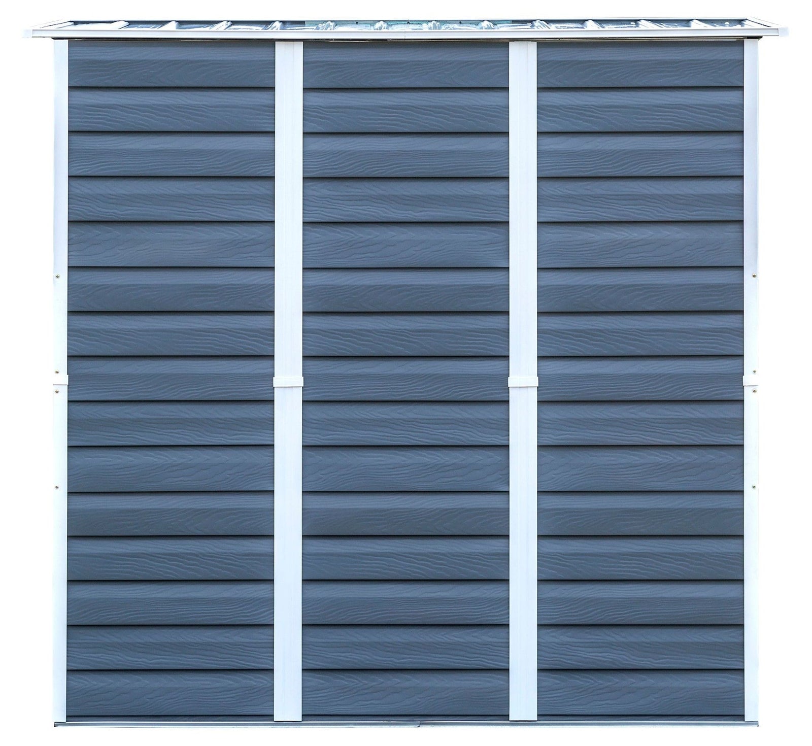 Shed-in-a-Box Steel Storage Shed, Charcoal/Cream, 6-ft x 4-ft H4Q7 - product image 6