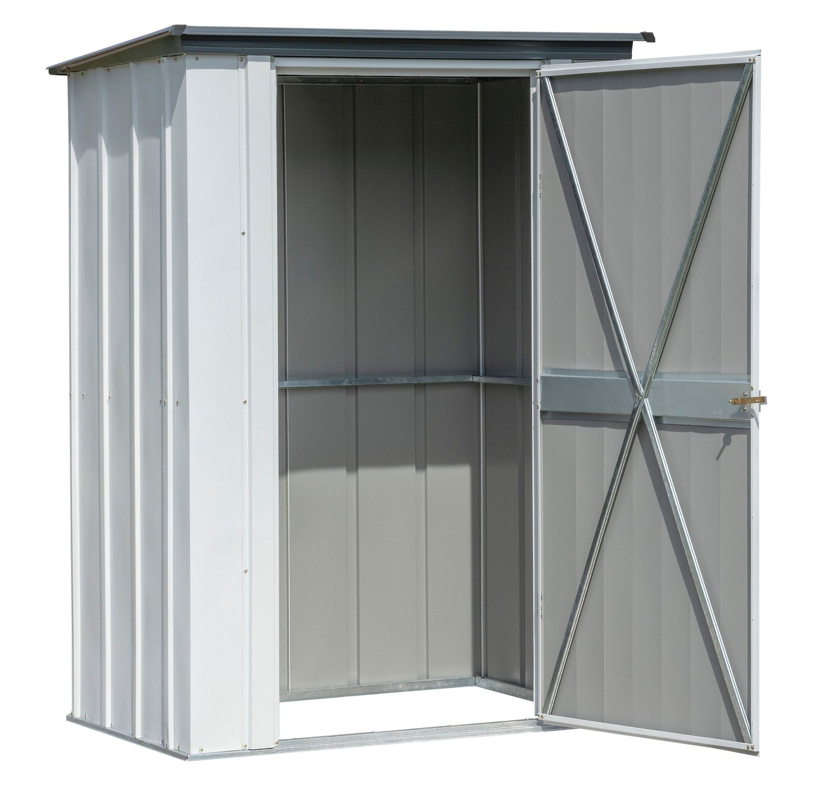 Spacemaker Patio Steel Storage Shed, 4-ft x 3-ft A7V7 - product image 8
