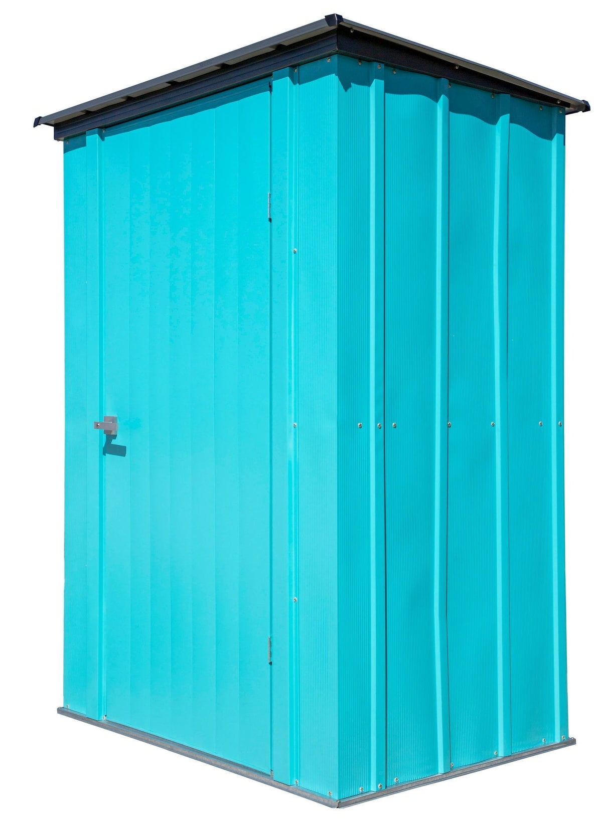 Spacemaker Patio Steel Storage Shed, Teal, 4-ft x 3-ft O7P5 - product image 1
