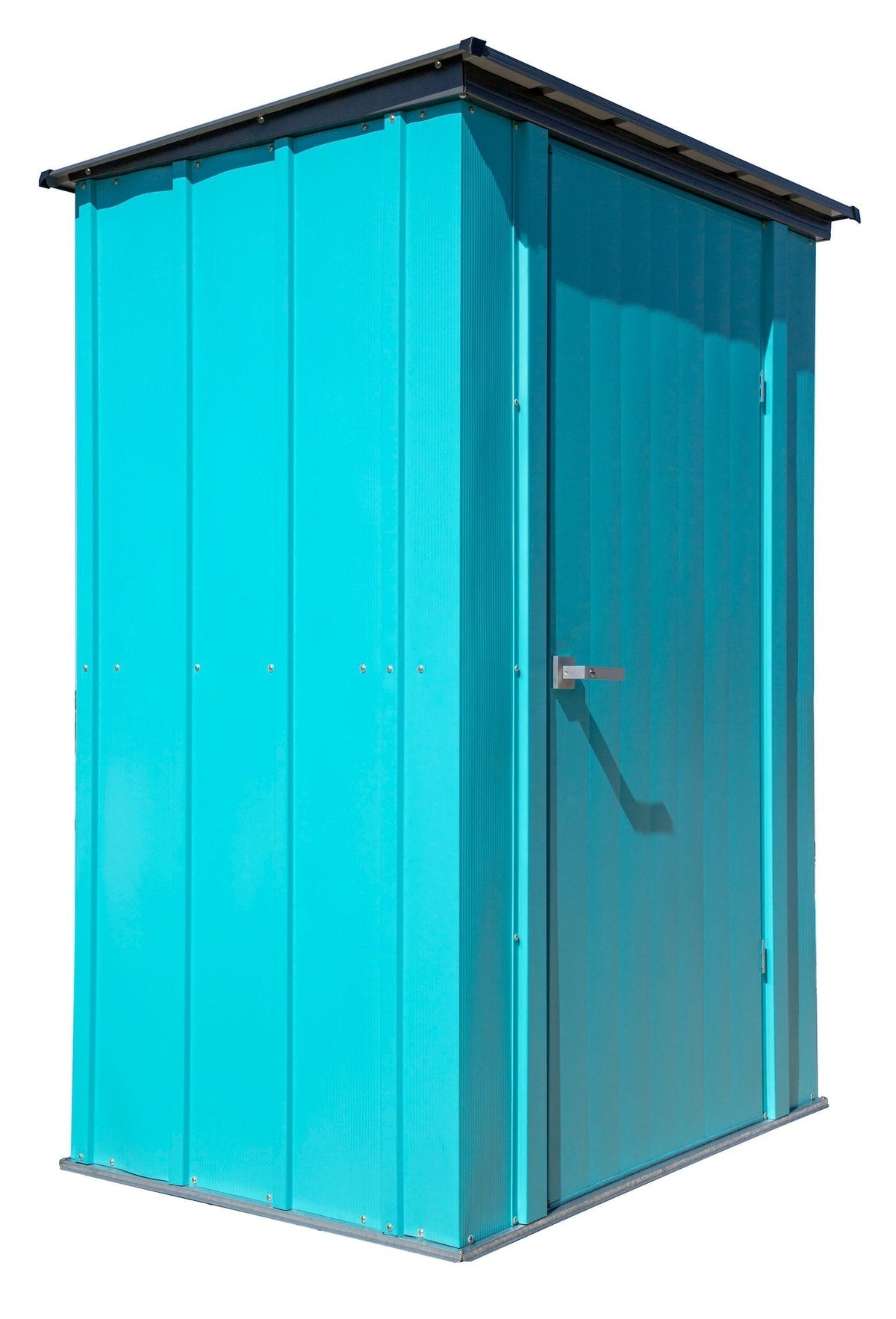 Spacemaker Patio Steel Storage Shed, Teal, 4-ft x 3-ft O7P5 - product image 2