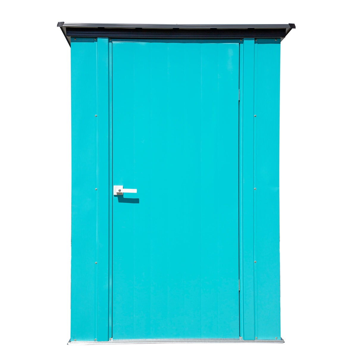 Spacemaker Patio Steel Storage Shed, Teal, 4-ft x 3-ft O7P5 - product image 4