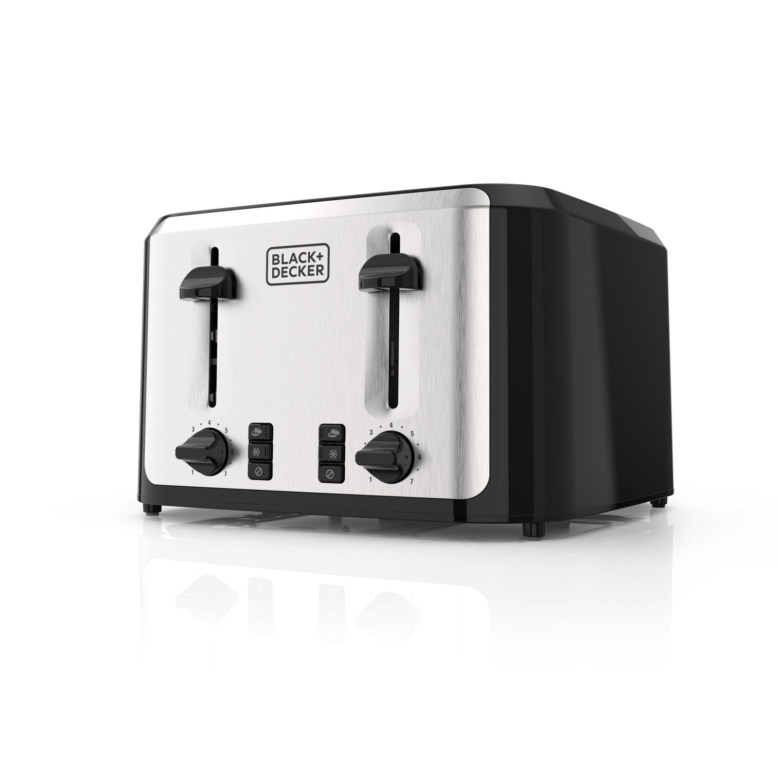 Extra Wide Slots Toaster with 7 Settings, 4-Slices H7S6 - product image 4