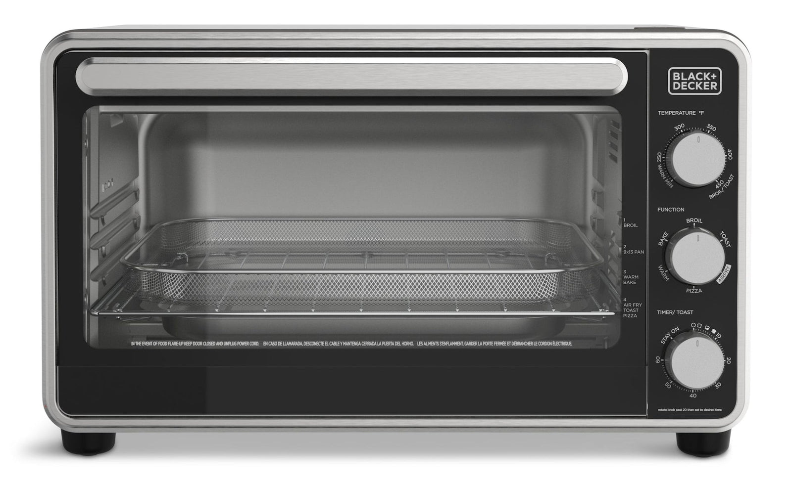 Black N Decker Multi-Purpose Crisp N Bake, 6-Slice H9B8 - product image 1
