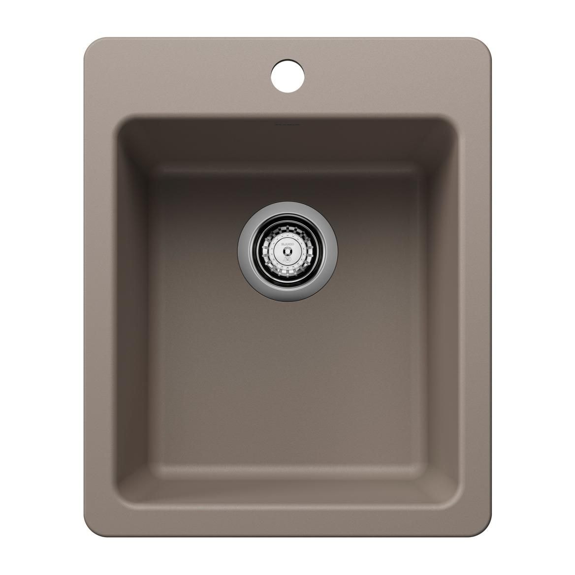 Liven SILGRANIT 17-in Dual Mount Bar Sink, Truffle P6D3 - product image 1