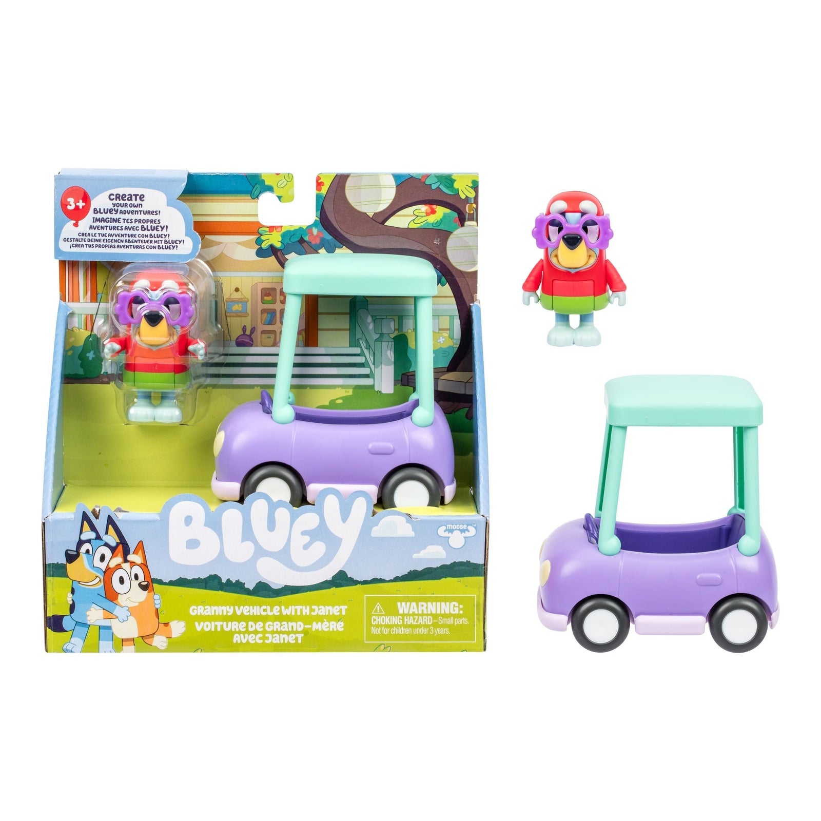 Granny Vehicle with Janet Interactive Playset L3F1 - product image 1