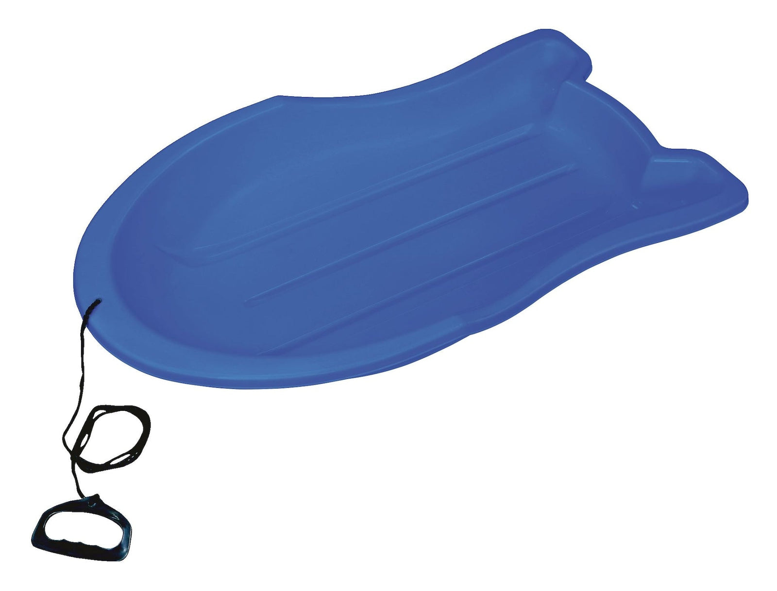 Booster Kids' 1-Person Lightweight Plastic Winter Snow Sled/Toboggan with Tow Rope O7H3 - product image 1