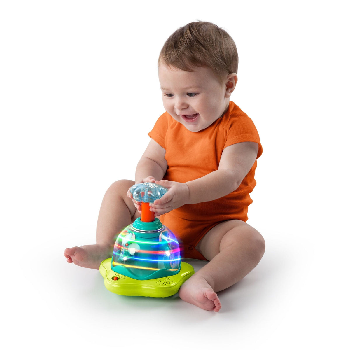 Starts Press and Glow Spinner Toy V4S4 - product image 4
