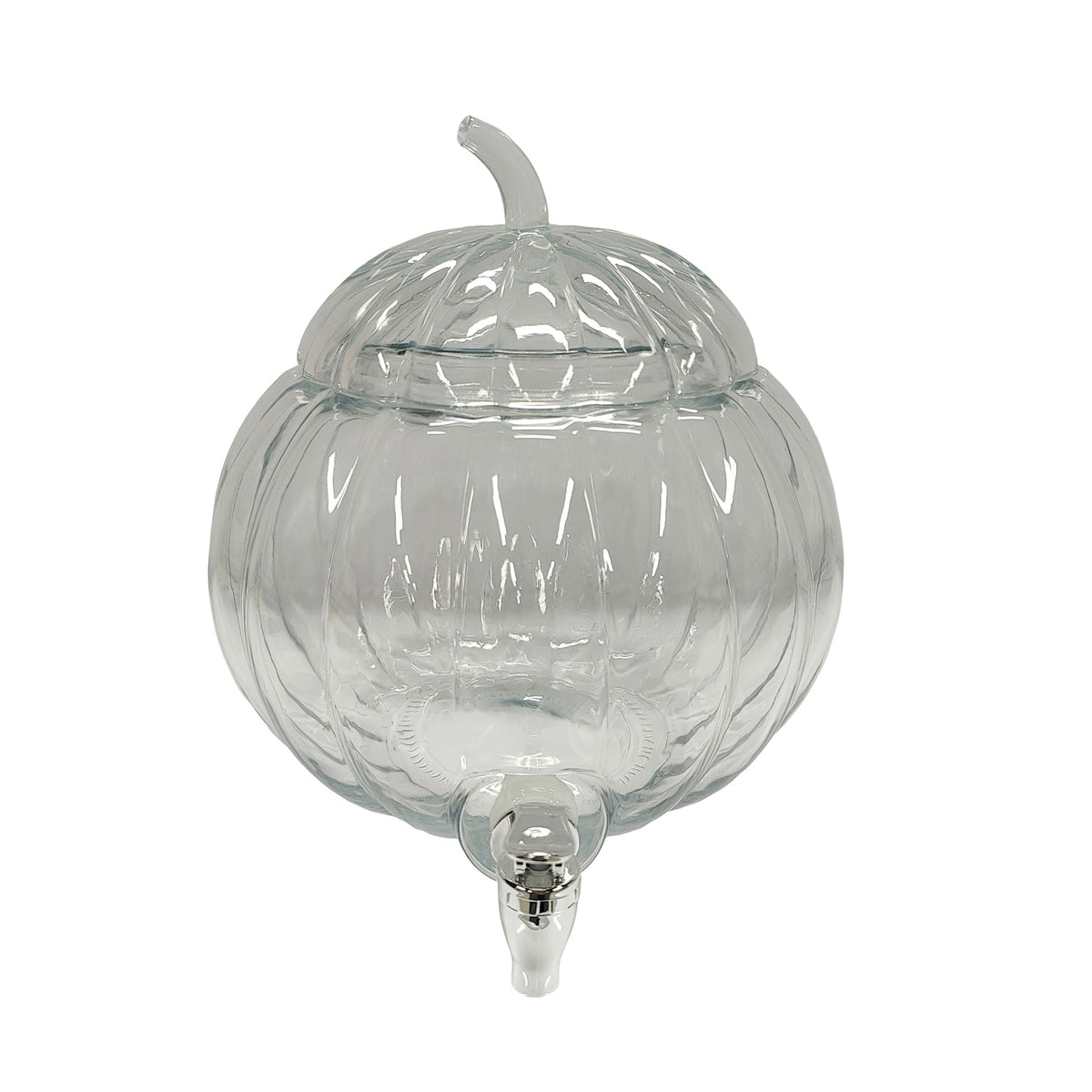 Glass Pumpkin Drink Dispenser, for Fall E2D9 - product image 1