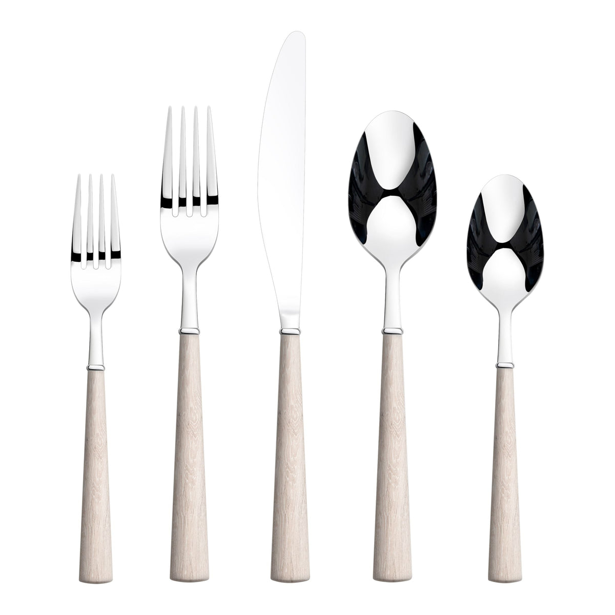 Kariya Faux Bone Handle Flatware Set, Stainless Steel, Serves 4, 20-pc Y1O7 - product image 1
