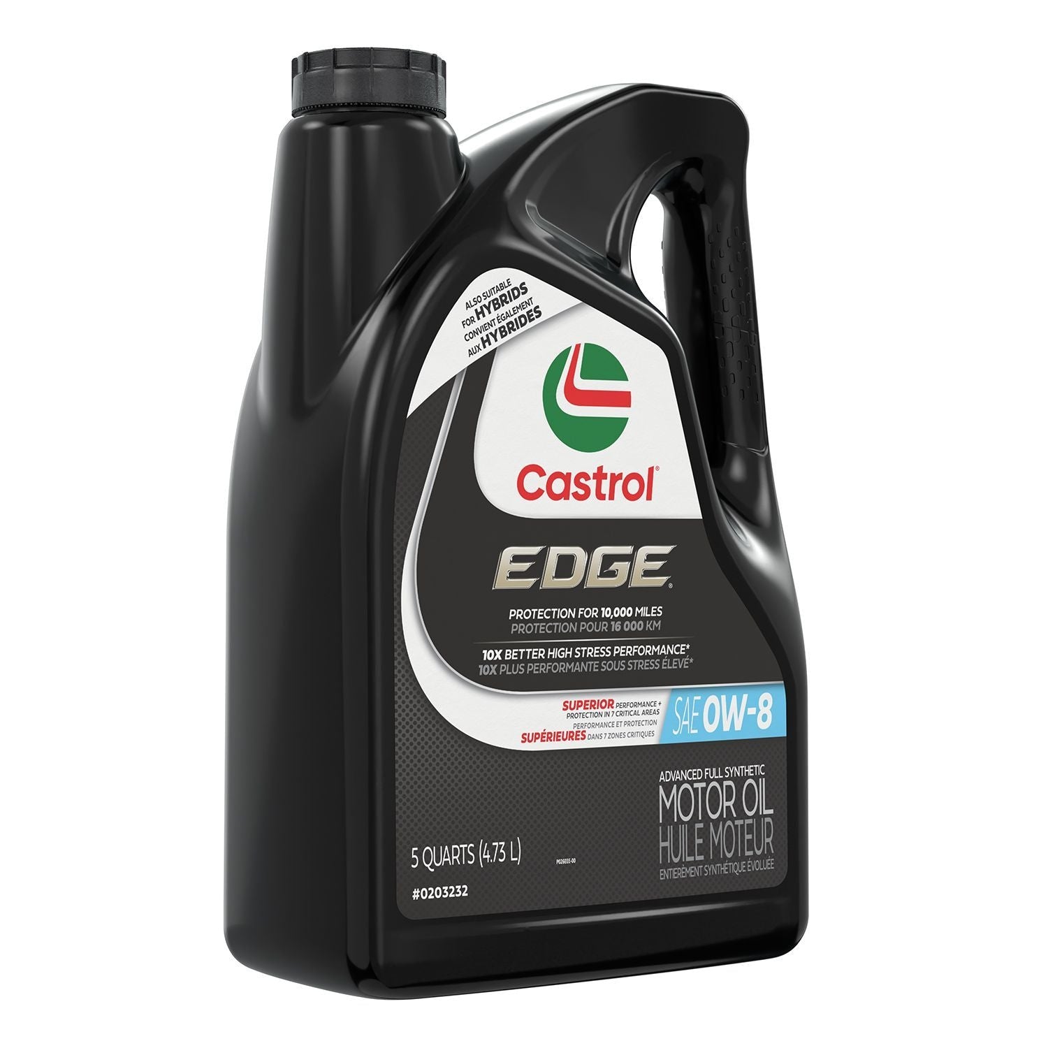 EDGE 0W8 Synthetic Motor Oil, 5-L Q6K2 - product image 1