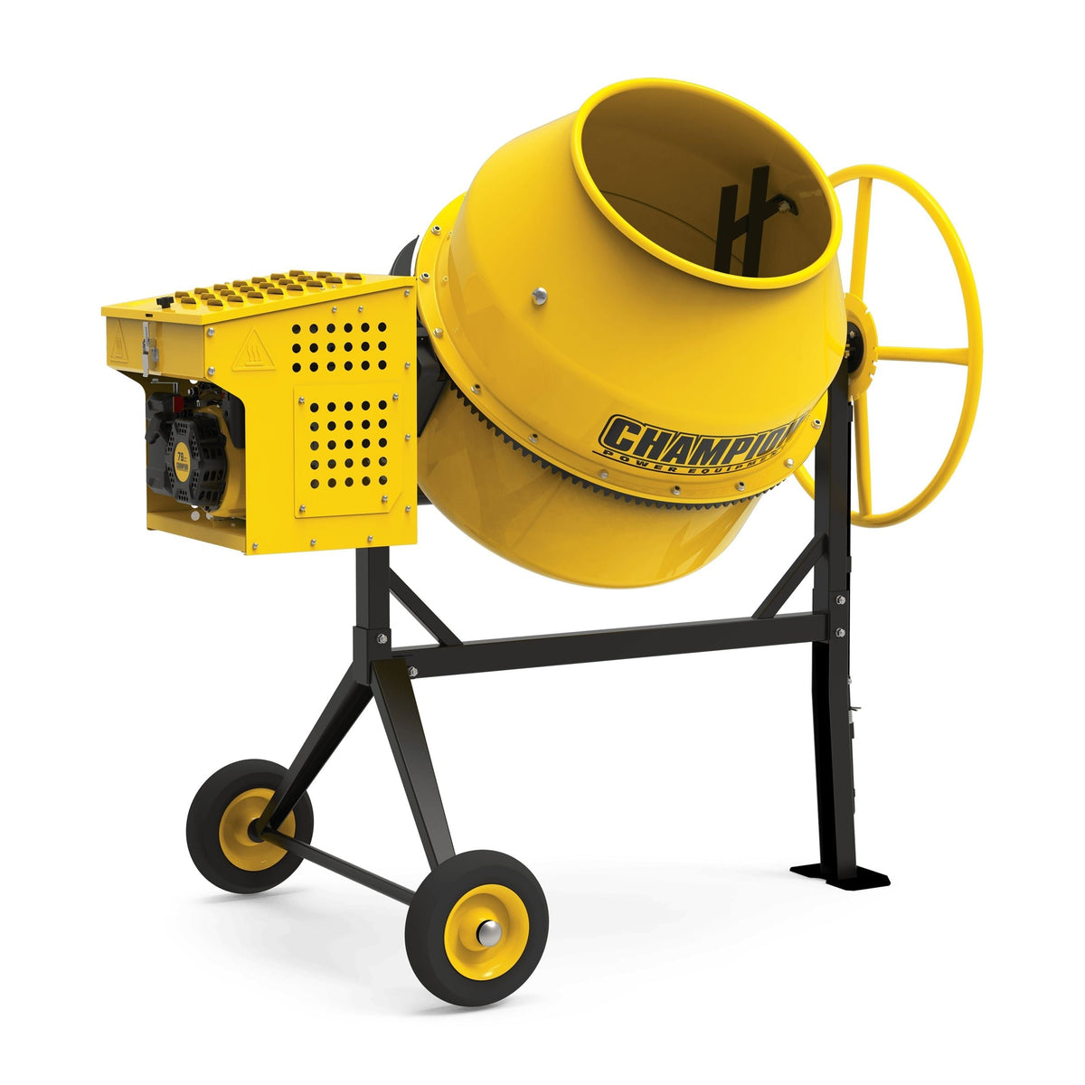 Power Equipment 201495 8.8-cu.ft 79cc Gas-Powered Heavy Duty Cement Mixer, 450-lb Capacity T2P0 - product image 1