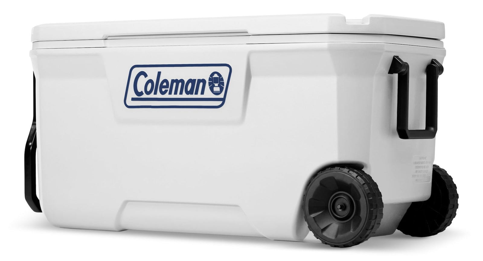 Marine Series Hard Cooler with Wheels, White, 100-QT D0G8 - product image 1