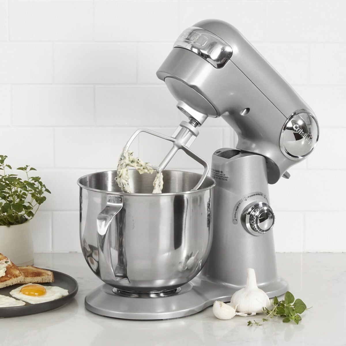 Precision Master Tilt-Head Stand Mixer with 12 Speeds, Silver, 5.5qt P3A5 - product image 5
