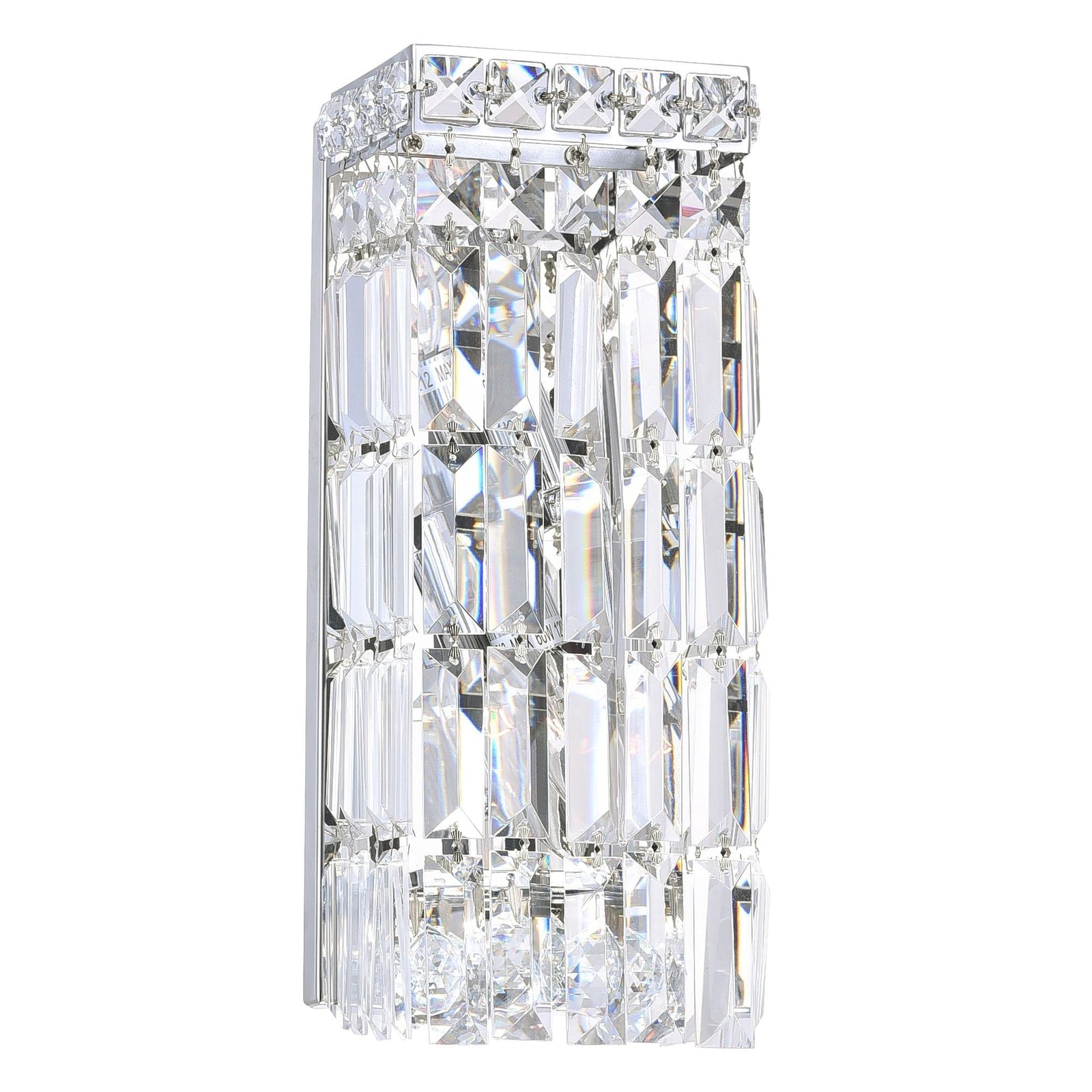 Lighting Colosseum Bathroom Sconce, Chrome F8L9 - product image 1