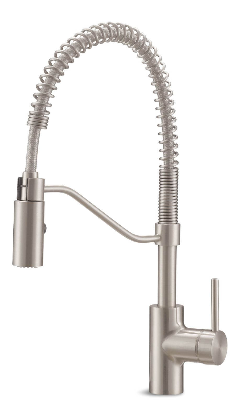 Jasper Single Handle Pull Down Kitchen Faucet, Stainless Steel V1I4 - product image 1