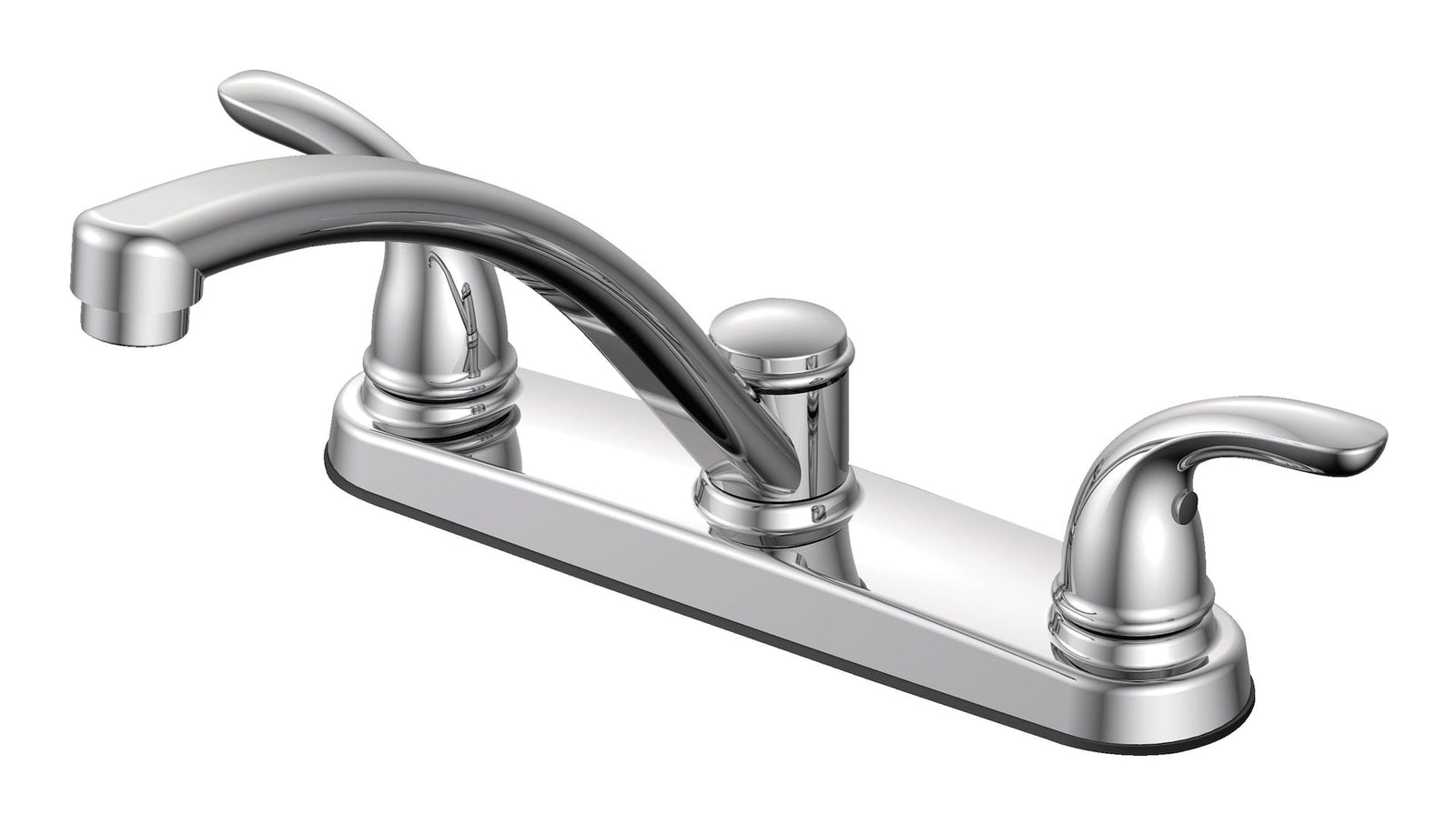 Renovate Double Handle Kitchen Faucet, Chrome I3P0 - product image 1