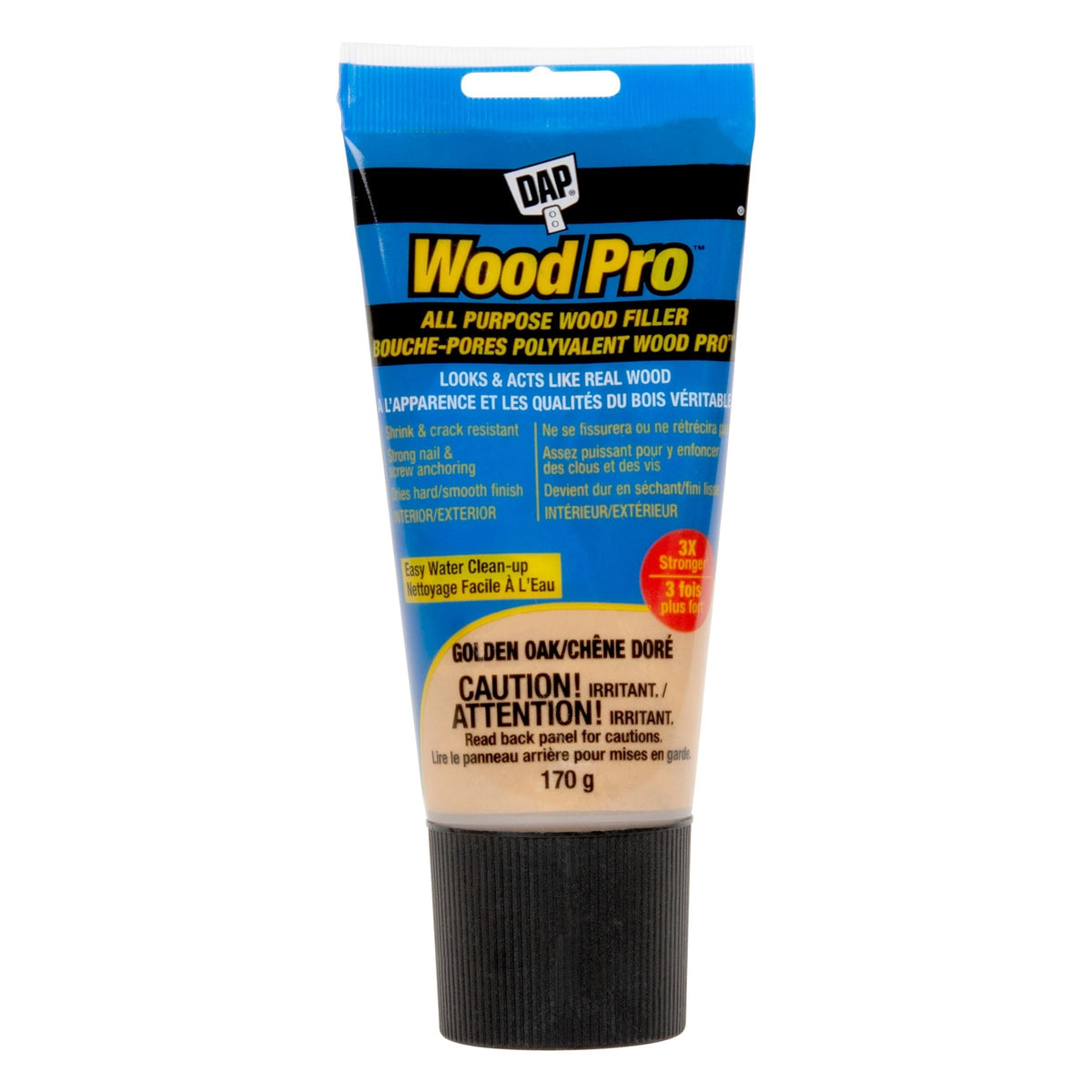 WOODPRO All Purpose Wood Filler, Golden Oak, 170-g O9V0 - product image 1