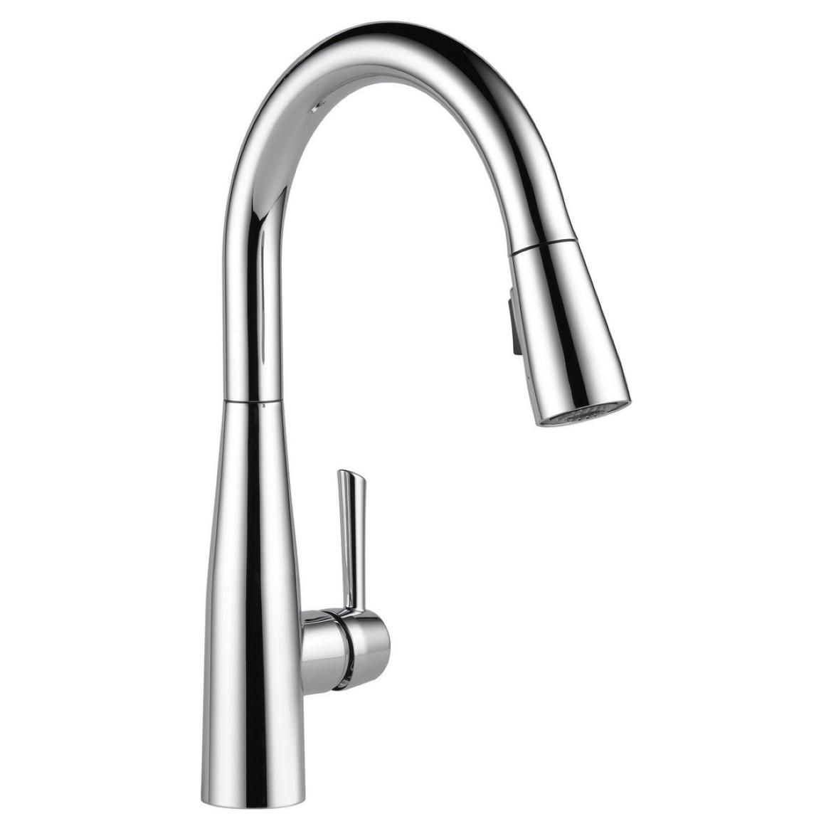 1-Handle Pull-Down Kitchen Faucet, Chrome W8P4 - product image 1