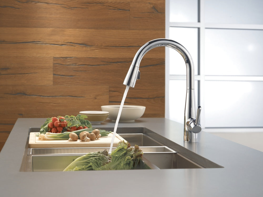1-Handle Pull-Down Kitchen Faucet, Chrome W8P4 - product image 3