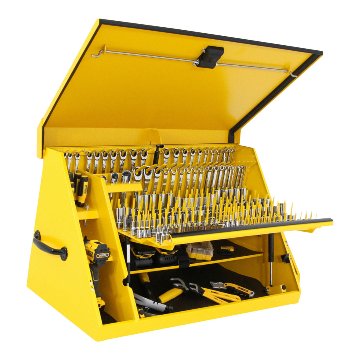 Triangle Portable Multi-Tier Steel Tool Box with Power Outlet, 36-in L0M8 - product image 4