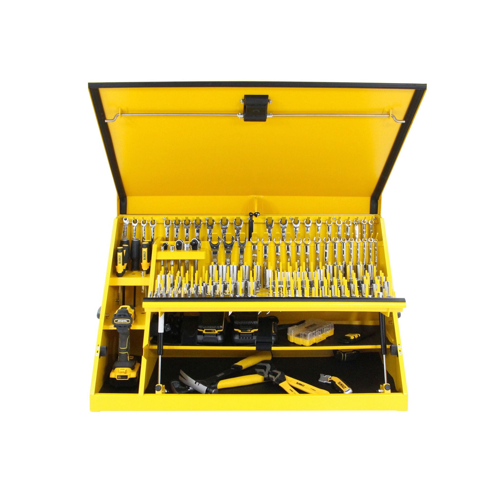 Triangle Portable Multi-Tier Steel Tool Box with Power Outlet, 36-in L0M8 - product image 7