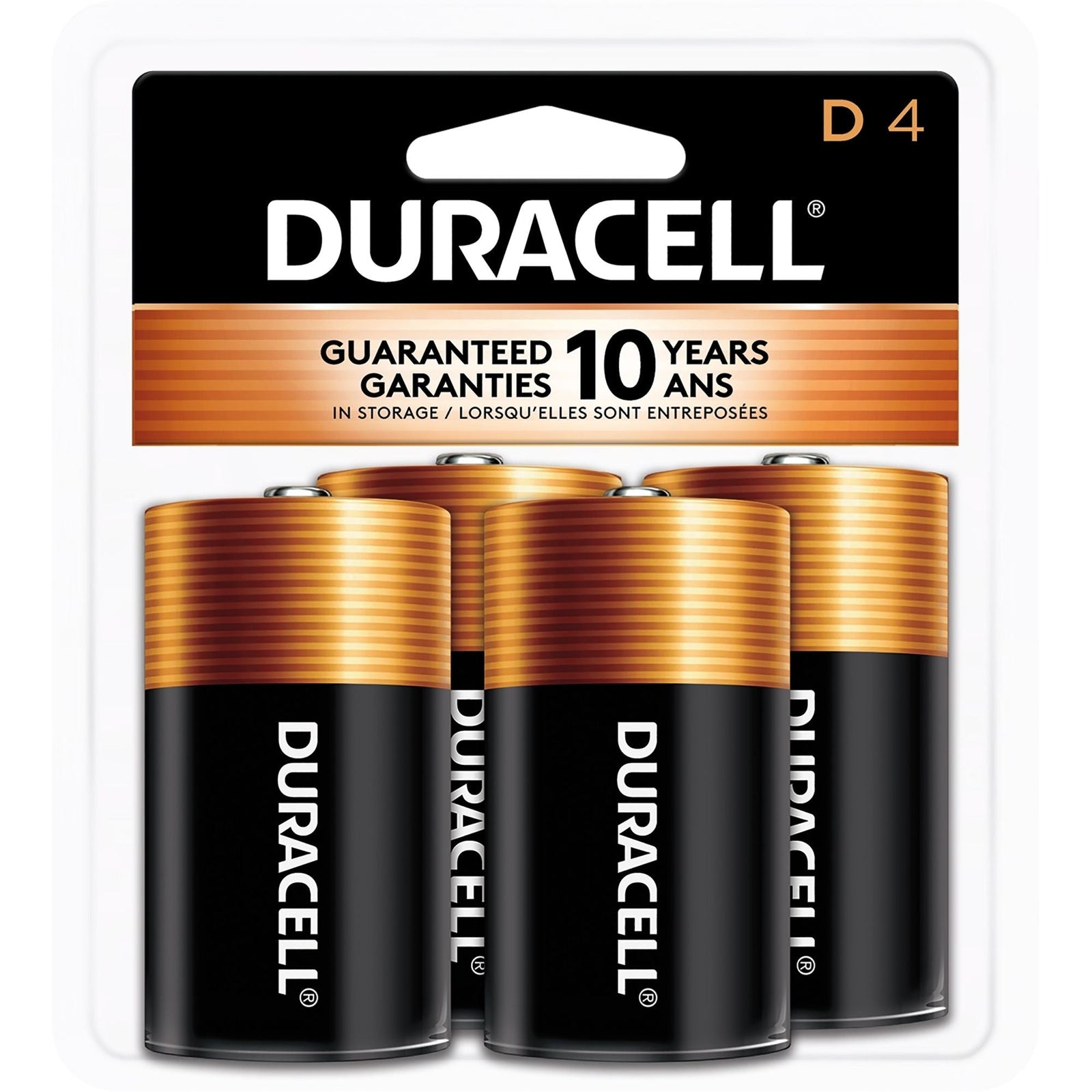 Coppertop D Alkaline Batteries, All Purpose, 4-pk V2H2 - product image 1