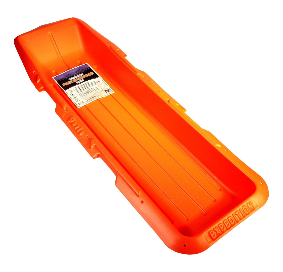 Pro Expedition Heavy Duty Multi-Functional Snow Sled, Orange, 60-in A6V3 - product image 1
