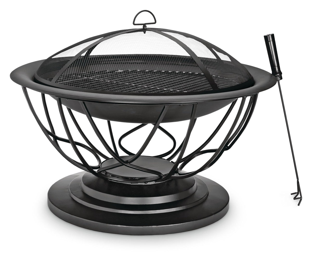 Savona Round Wood-Burning Outdoor Fire Bowl/Fire Pit, 29.5 x 20-in P9S4 - product image 1