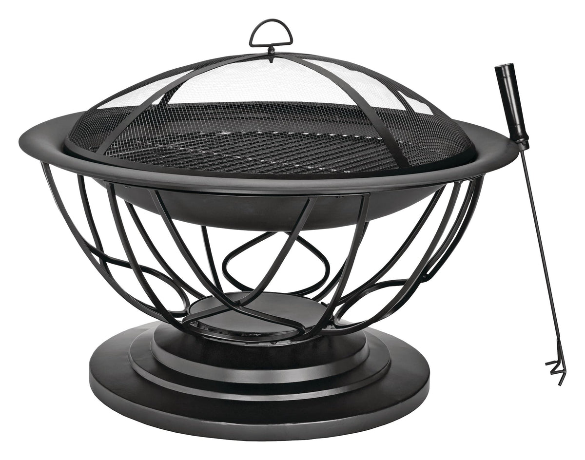 Savona Round Wood-Burning Outdoor Fire Bowl/Fire Pit, 29.5 x 20-in P9S4 - product image 3