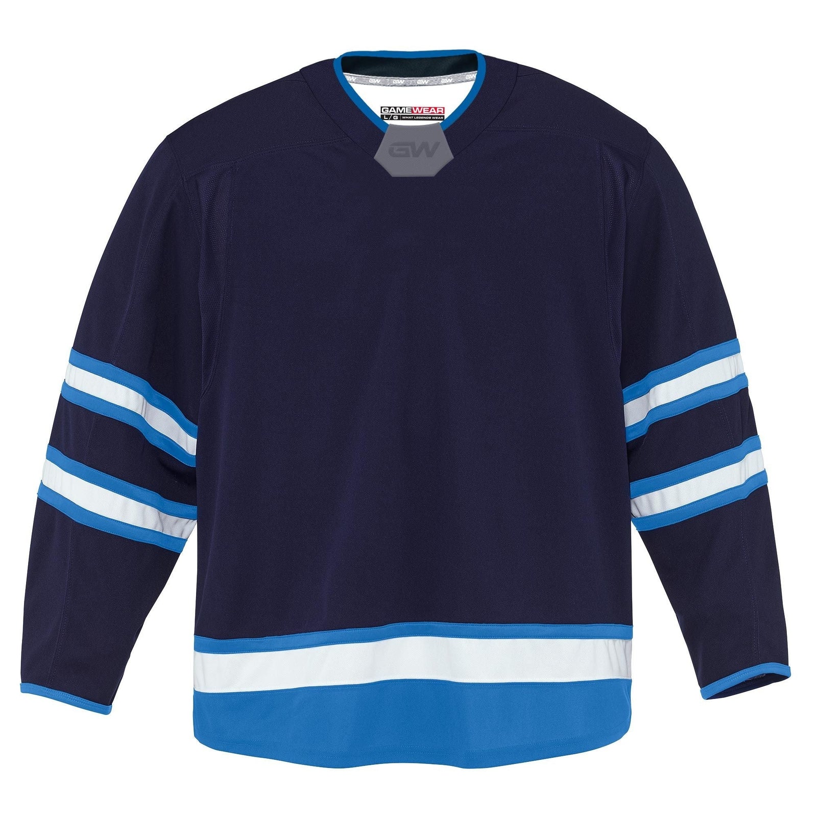 8500 Pro Team Hockey Jersey, Senior, Winnipeg Jets Home Colours, Various Sizes B6U8 - product image 1